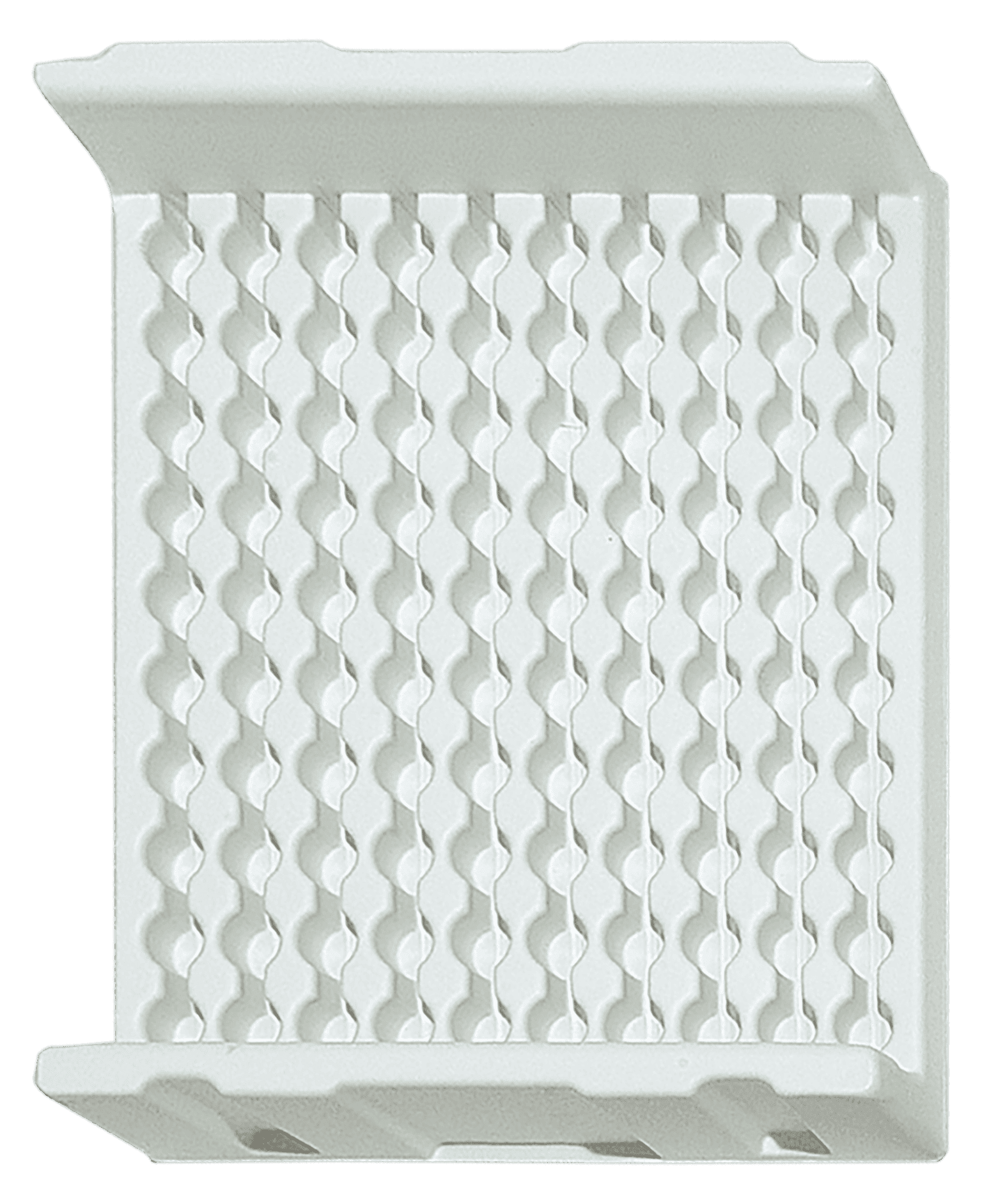 Tiefzieheinlage weiß, 100 Nester rund, PS