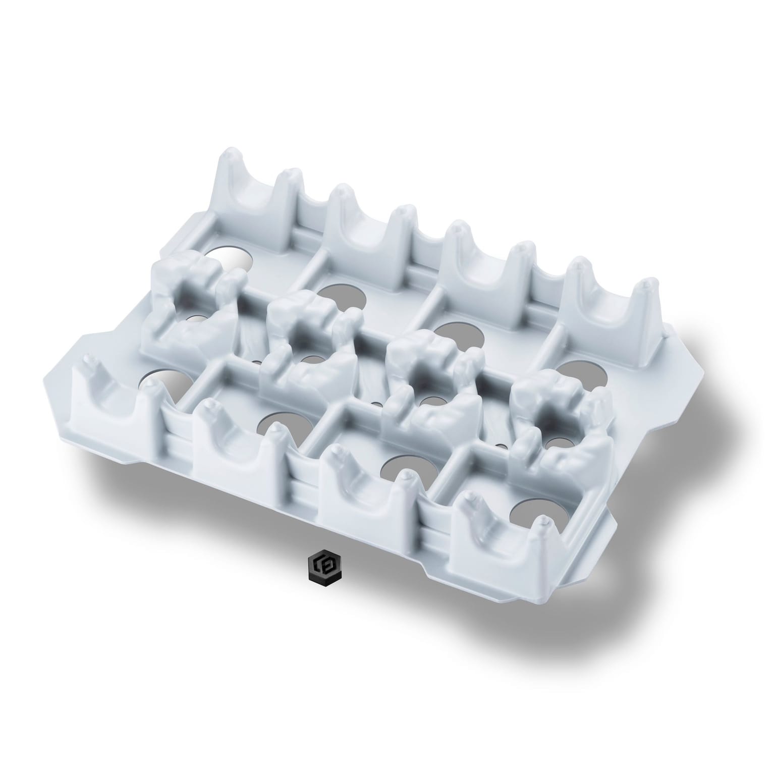 Werkstückträger für die Industrie in weiß Werkstückträger für die Industrie in weiß