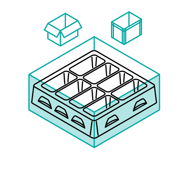ESD-Verpackungen als Ladehilfsmittel