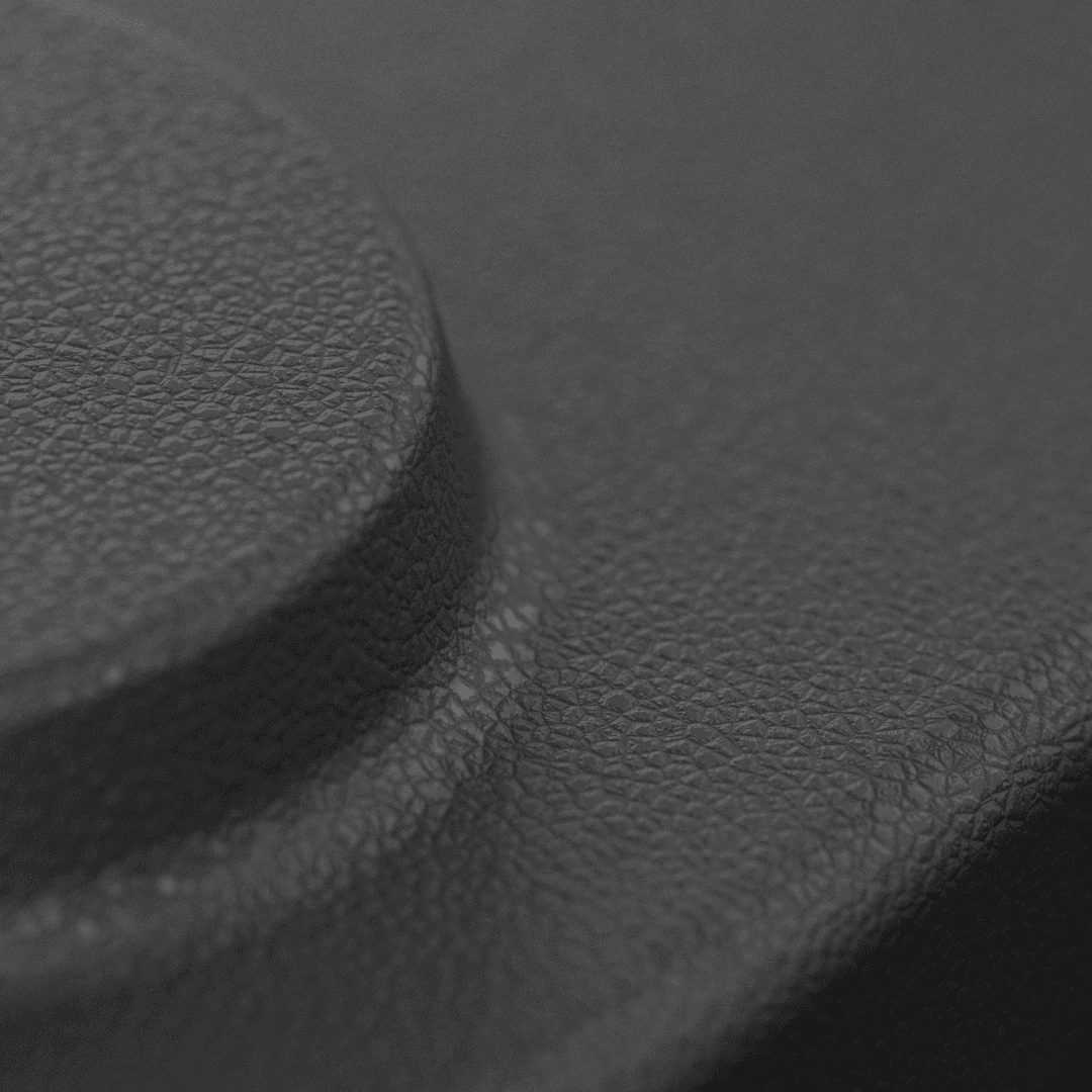 Genarbte Oberfläche bei Kunstststoff Tiefziehteilen