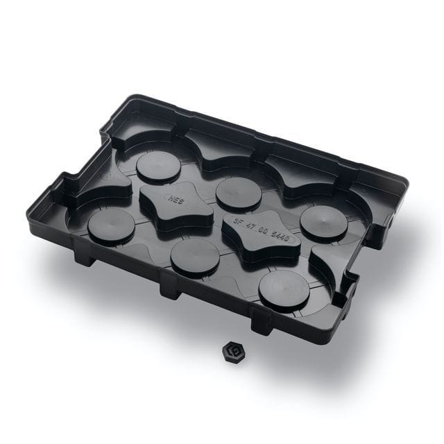 Werkstückträger in schwarz Werkstückträger in schwarz